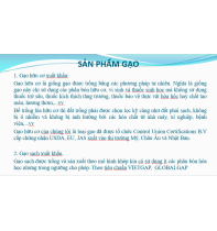 Gạo .